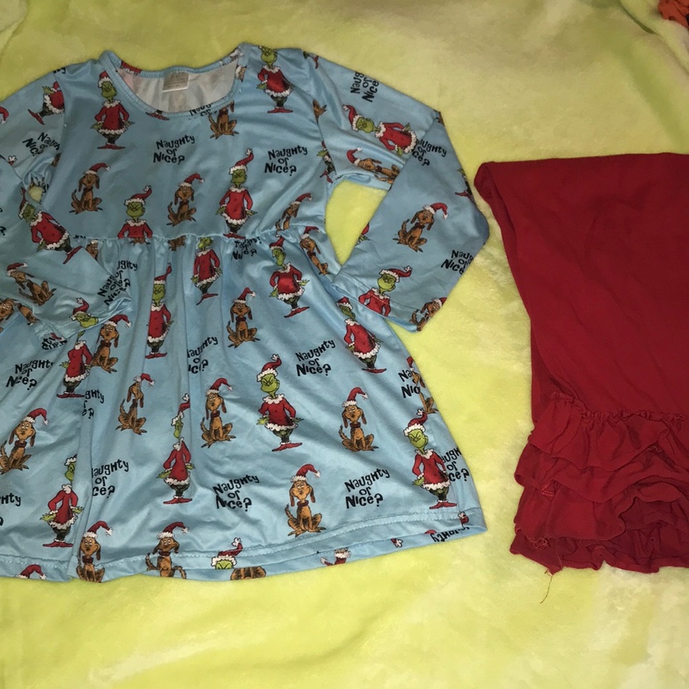 The grinch Two piece outfit